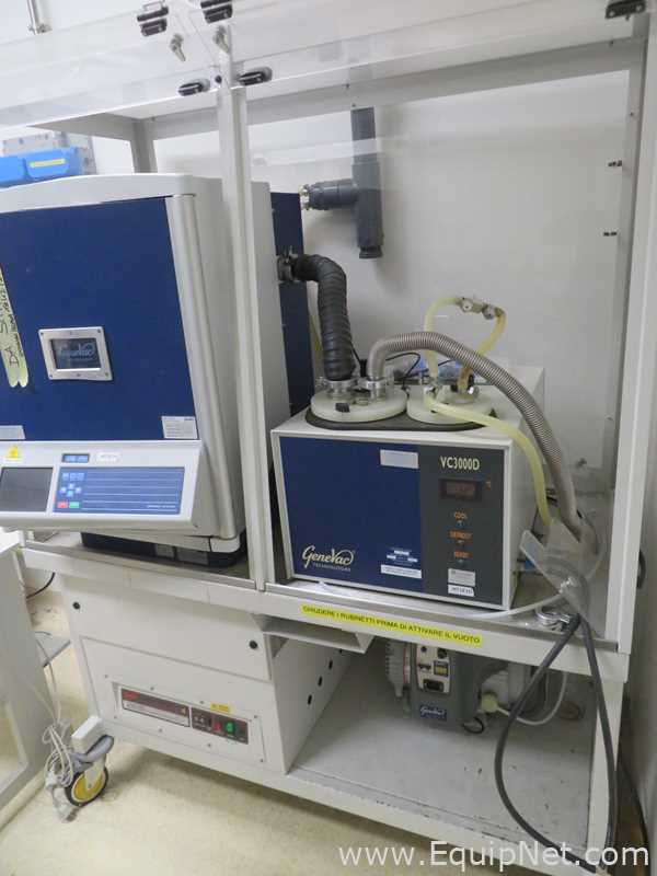 GeneVac HT-12 Evaporator With Genevac VC3000D Vapour Condenser