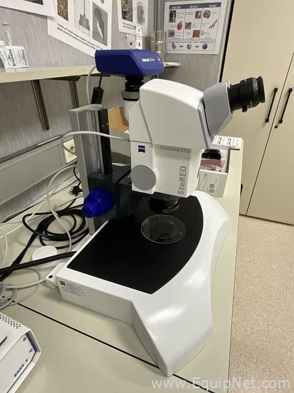 Carl Zeiss SteREO Discovery.V12 Stereo Microscope with Axiocom 208 Color USB Camera