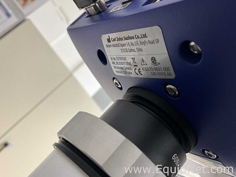 Carl Zeiss SteREO Discovery.V12 Stereo Microscope with Axiocom 208 Color USB Camera