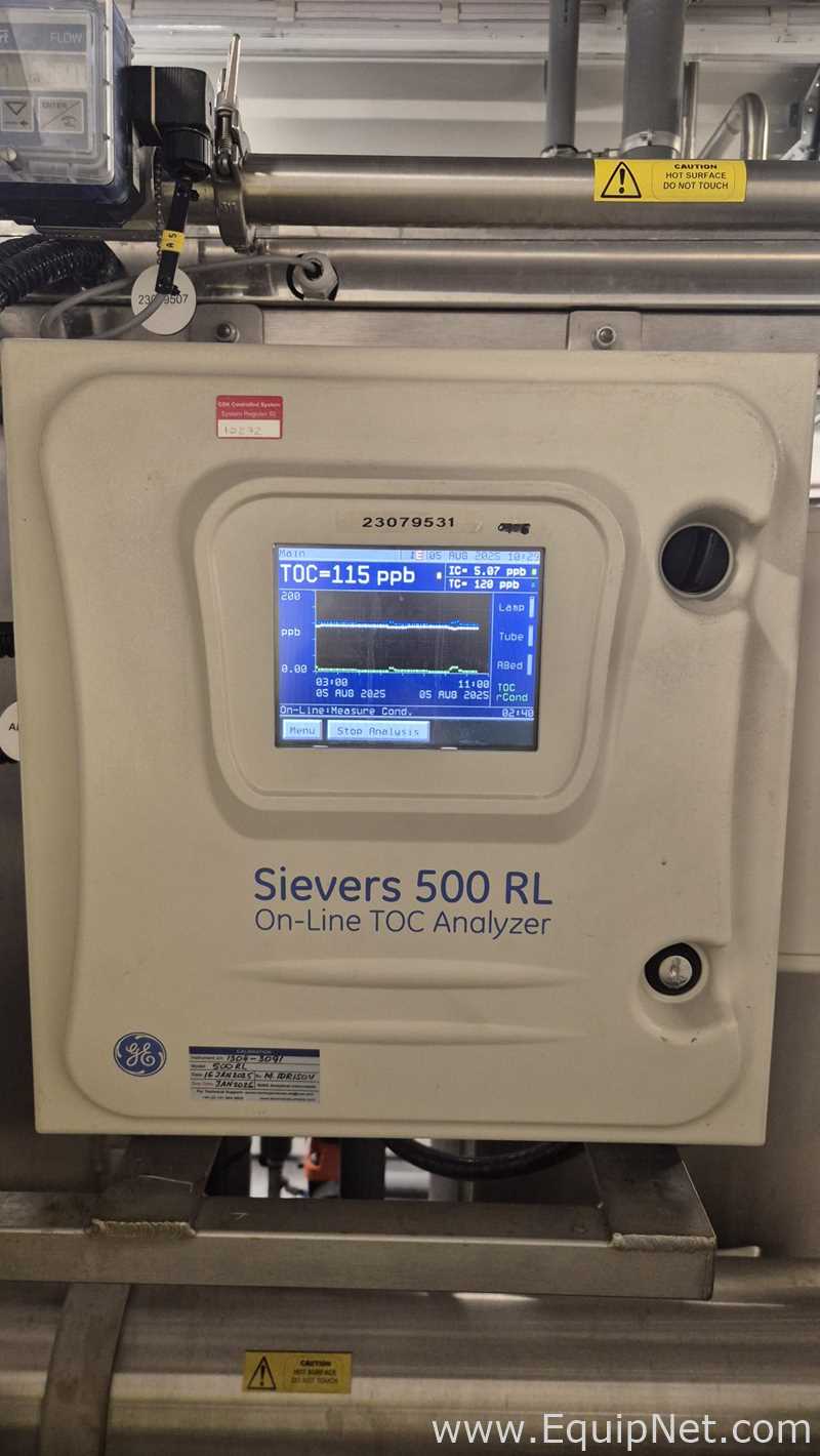 Veolia Water Technologies Orion II 6000 Purified Water Generation Storage and Distribution System