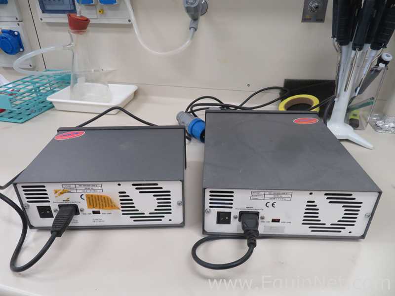 Lot of 2 Amersham Biosciences EPS 601 and 301 Electrophoresis Power Supplies