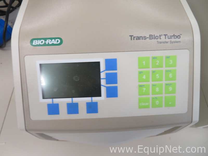 Lot of 2 Bio Rad Trans Blot Turbo Electrophoresis Systems
