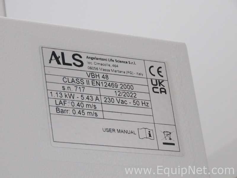 Angelantoni VBH 48 Class 2 Biological Safety Cabinet