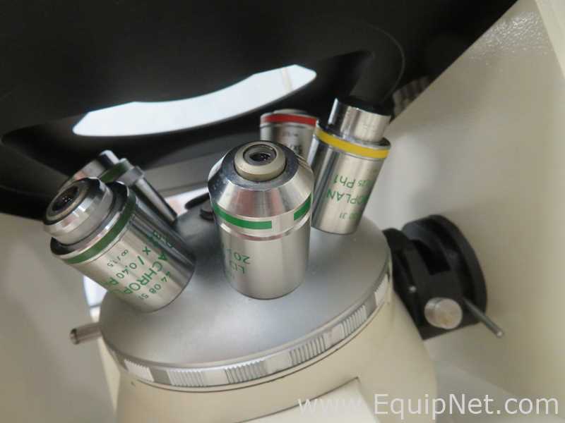 Zeiss Inc. Axiovert 10 Inveted Microscope With Power Supply
