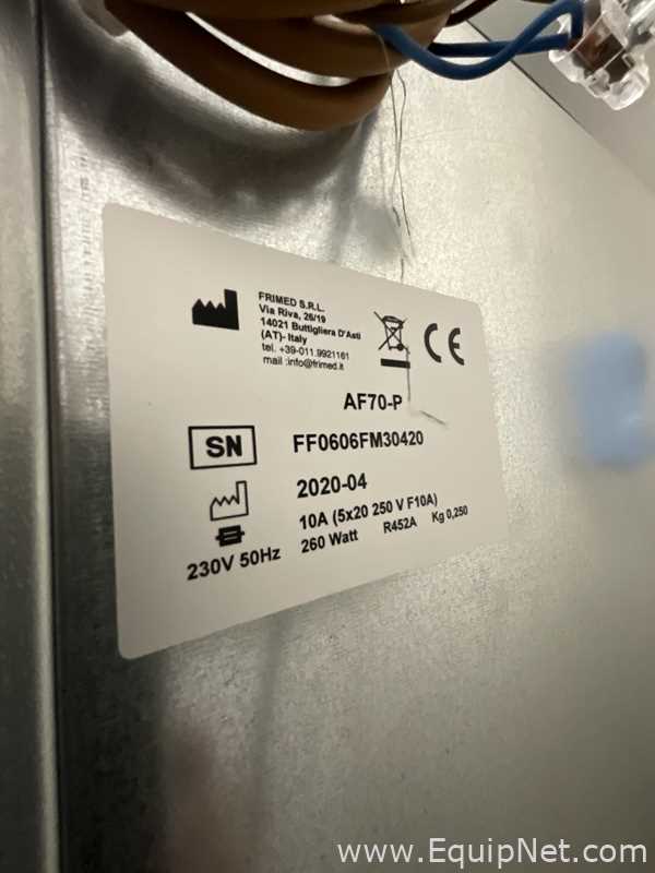 Frimed SRL AF70-P 700 Litre Upright Laboratory Refrigerator
