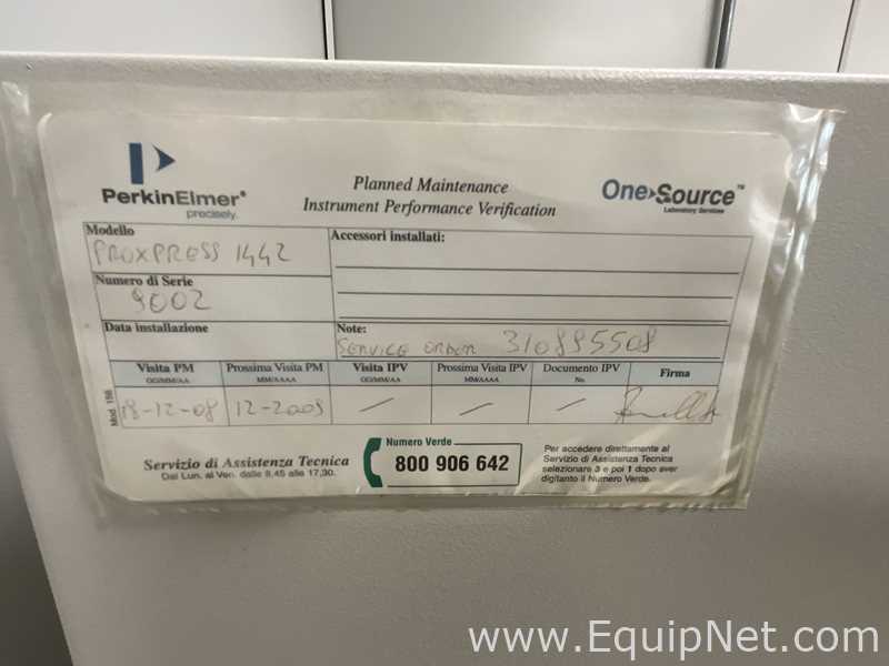 Perkin Elmer ProXpress 1442 2D Proteomic Imaging System
