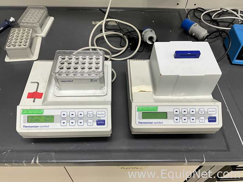 Lot of 2 off Eppendorf Thermostat Comfort PCR and Thermal Cyclers