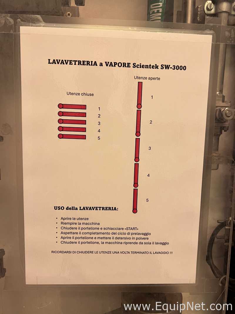 Lavadora para Laboratórios/Peça Scientek SW 3000
