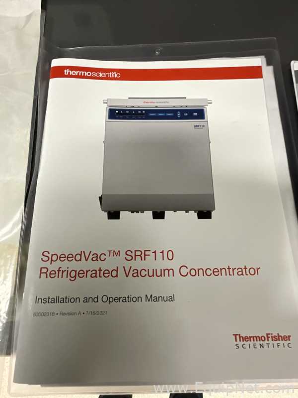Concentrador Thermo Scientific SRF- 110