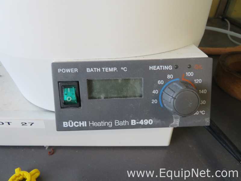Buchi R-200 Rotavapor with Buchi B-490 Heating Bath and V-800 Vacuum Controller