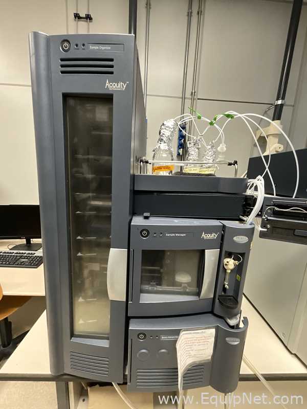 Waters Corporation Acquity UPLC with PDA Detector and Waters Micromass MM1 Mass Spectrometor