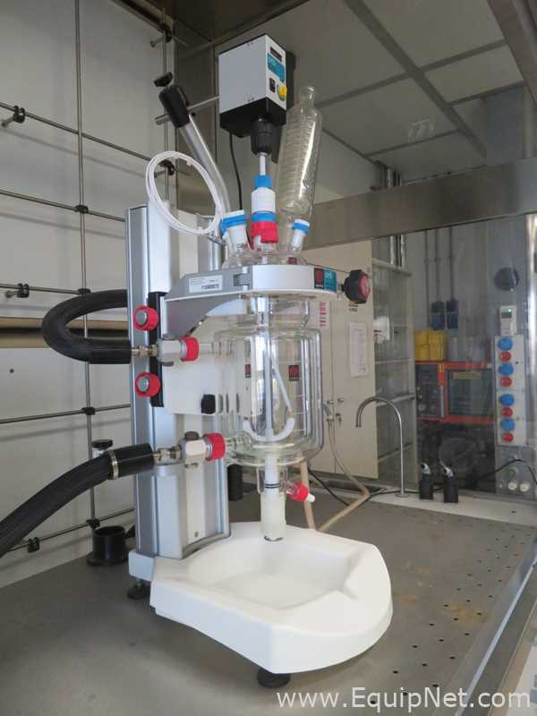 Syrris ORB 2201012 Jacketed 2000ml Glass Reactor With Huber Unistat 815 Chiller