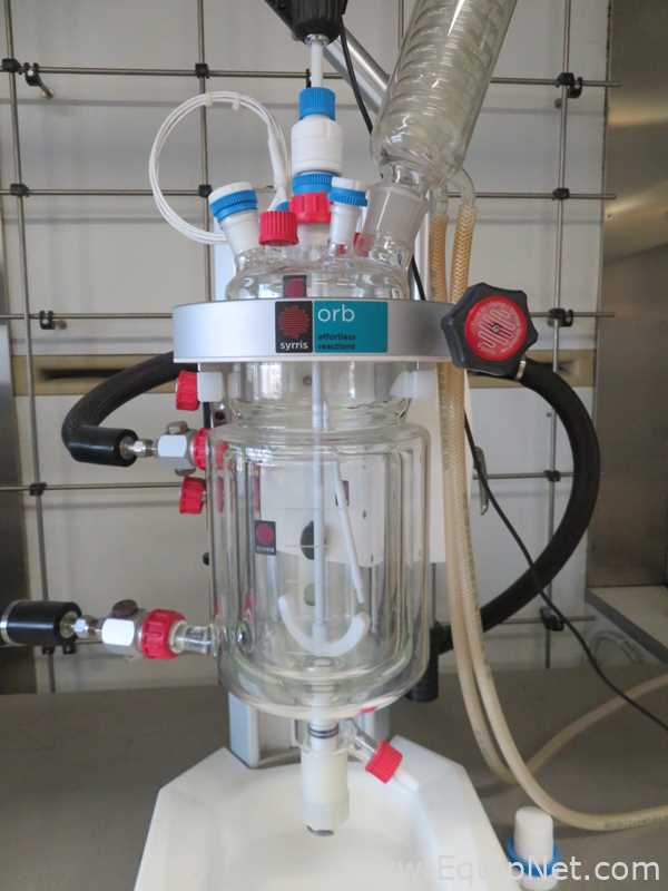 Syrris ORB 2201012 Jacketed 2000ml Glass Reactor With Huber Unistat 815 Chiller