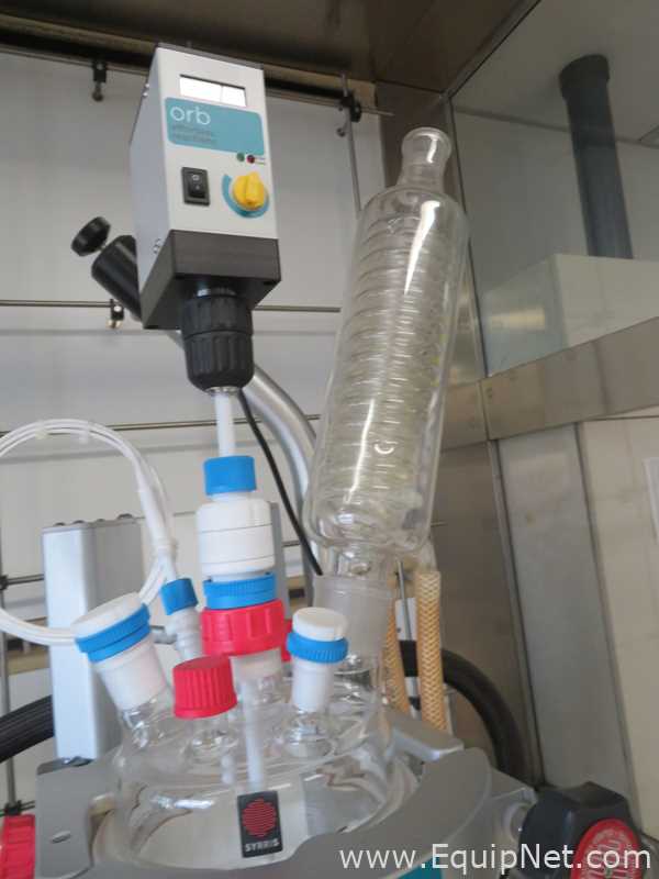 Syrris ORB 2201012 Jacketed 2000ml Glass Reactor With Huber Unistat 815 Chiller