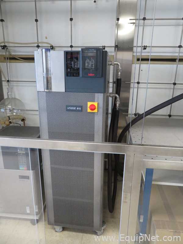 Syrris ORB 2201012 Jacketed 2000ml Glass Reactor With Huber Unistat 815 Chiller