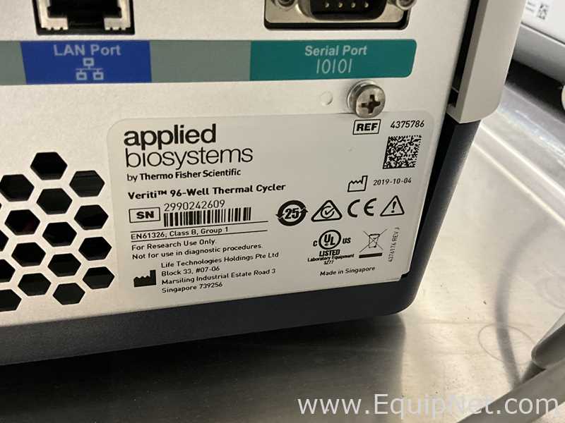 Applied Biosystems Veriti 96-Well Thermal Cycler