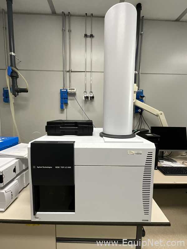 Agilent Technologies 6230 TOF LC/MS Mass Spectrometer with Agilent 1260 Infinity II HPLC System