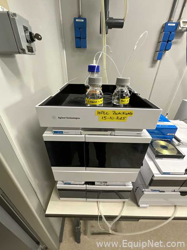 Agilent Technologies 6230 TOF LC/MS Mass Spectrometer with Agilent 1260 Infinity II HPLC System