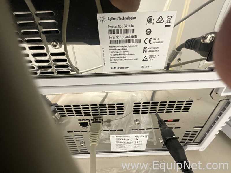 Agilent Technologies 6230 TOF LC/MS Mass Spectrometer with Agilent 1260 Infinity II HPLC System