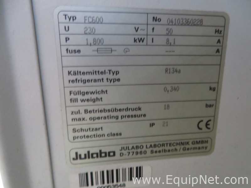 Enfriador Julabo FC600 CH
