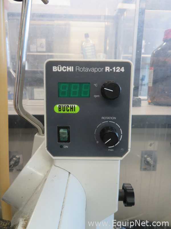 Buchi R-124 Rotavapor With Buchi B-480 Waterbath