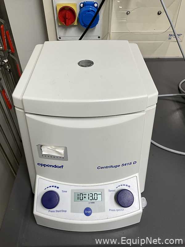 lote de  2 Centrífuga para Laboratórios Eppendorf 5415 D