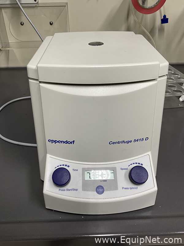 lote de  2 Centrífuga para Laboratórios Eppendorf 5415 D