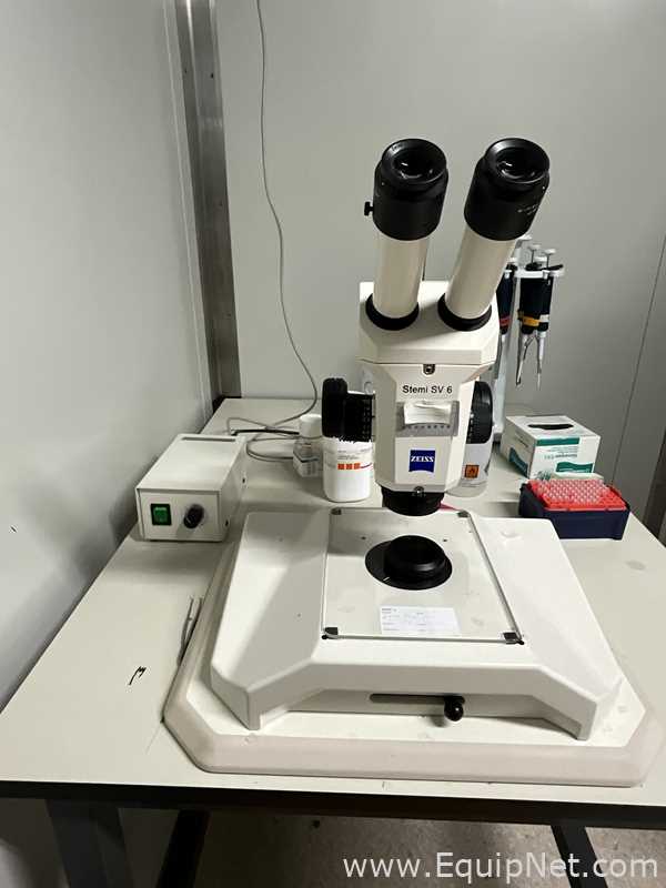 Carl Zeiss Stemi SV6 Stereo Microscope