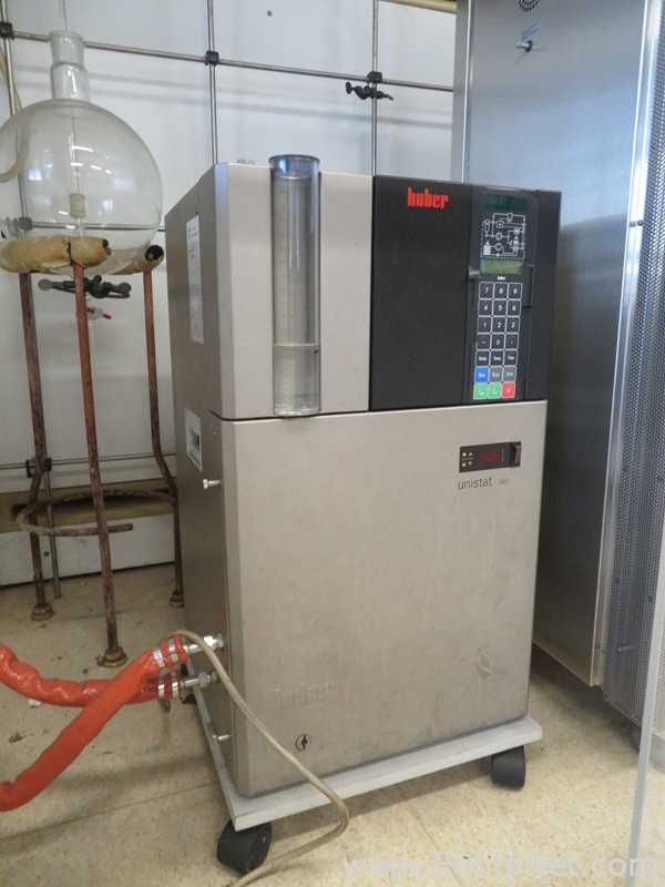 Jacketed 4000ml Glass Reactor with Huber Unistat 360 Chiller