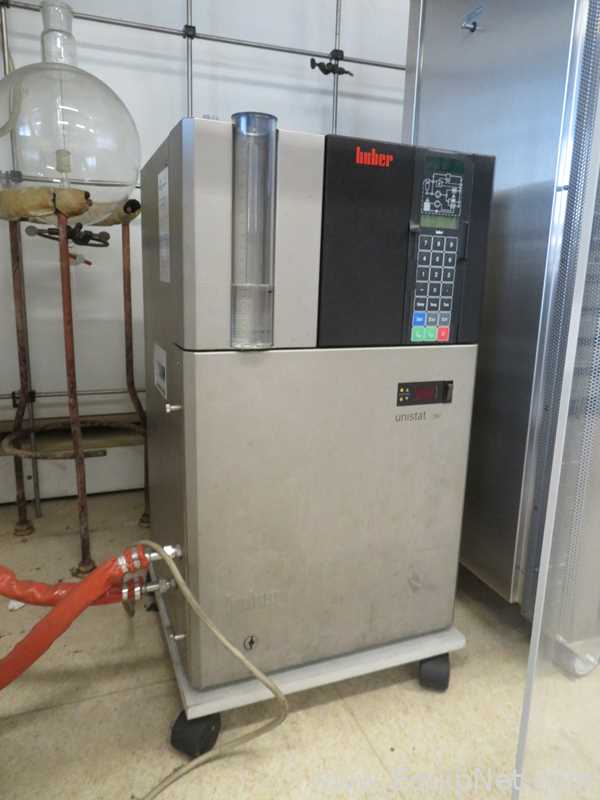 Jacketed 4000ml Glass Reactor with Huber Unistat 360 Chiller