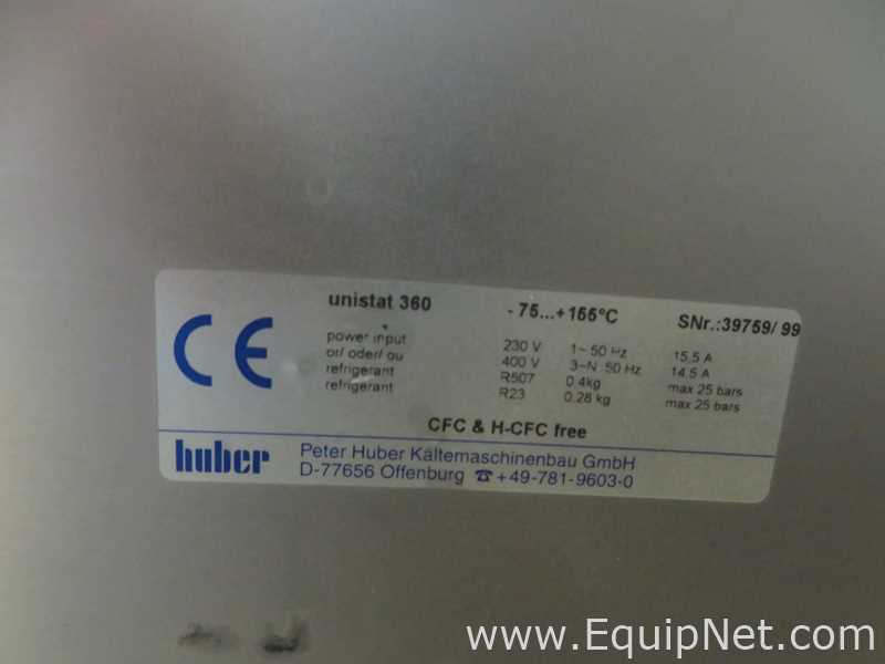 Jacketed 4000ml Glass Reactor with Huber Unistat 360 Chiller