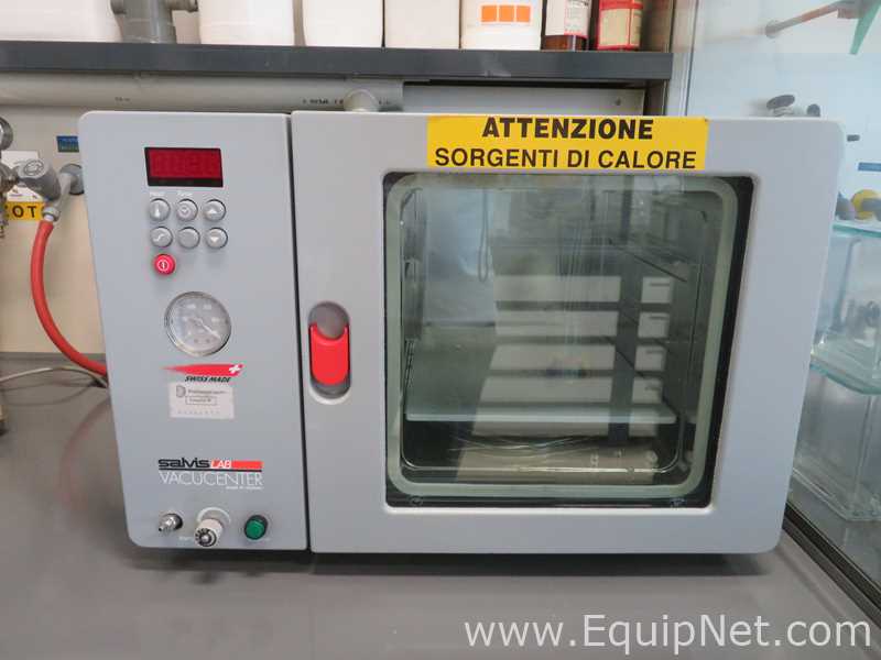 Salvis Lab Vacucenter VC 20 Bench Top Vacuum Oven