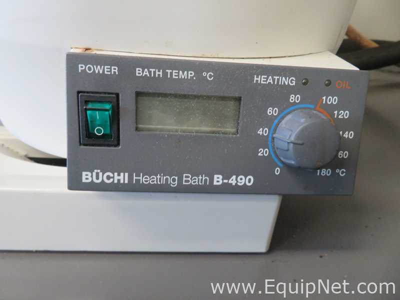 Buchi R-200 Rotavapor with Buchi B-490 Heating Bath and V-800 Vacuum Controller
