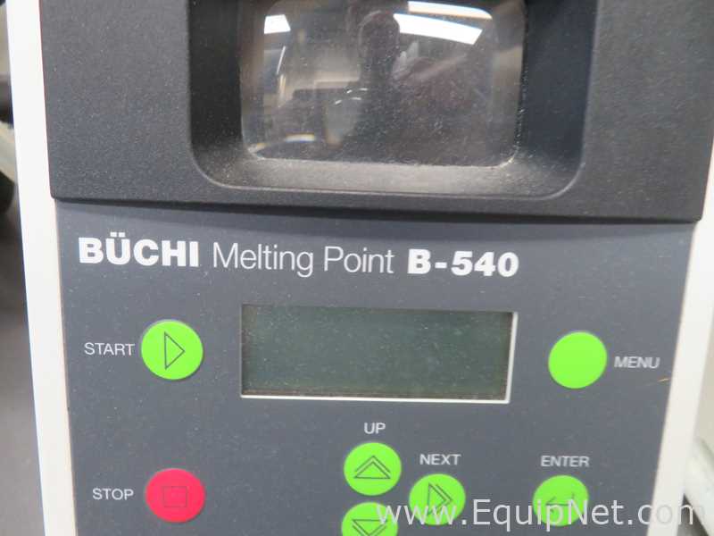 Aparato de Punto de Fusión Buchi Labortechnik AG B-540