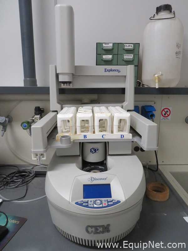 CEM Matthews NC Discover SP Microwave Activent with Explorer SP 48 Autosampler