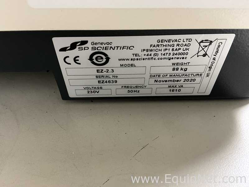 Concentrador GeneVac EZ-2.3 Elite