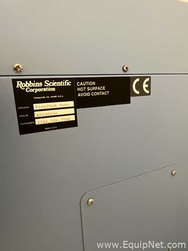 Robbins Scientific FlexChem Rotating Laboratory Oven with Various Rotating Tube Holders