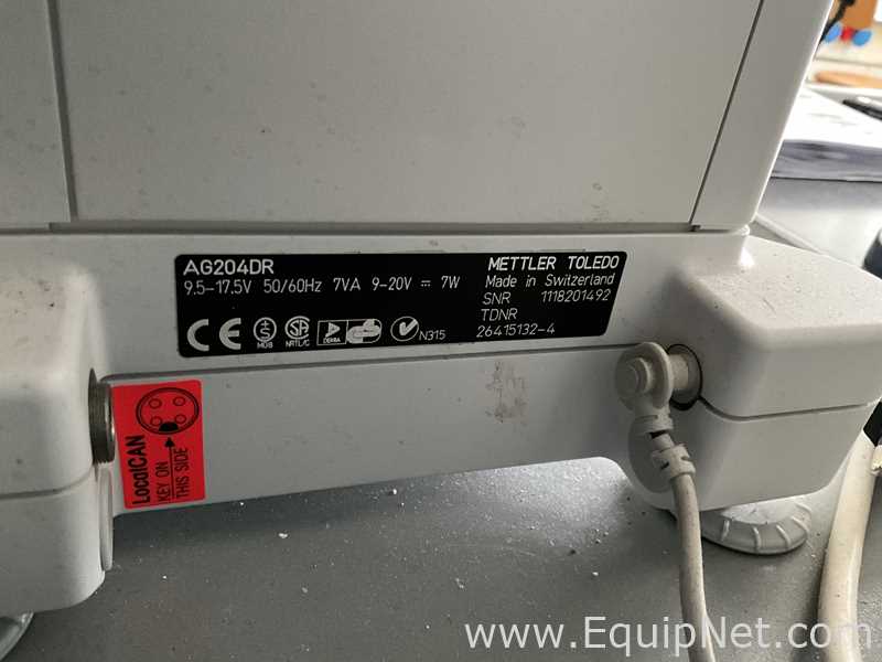 Báscula Mettler Toledo AG204DR