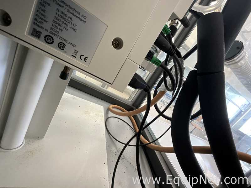 Buchi Rotavapor R-300 Evaporator Condenser with Julabo FC1200 Chiller