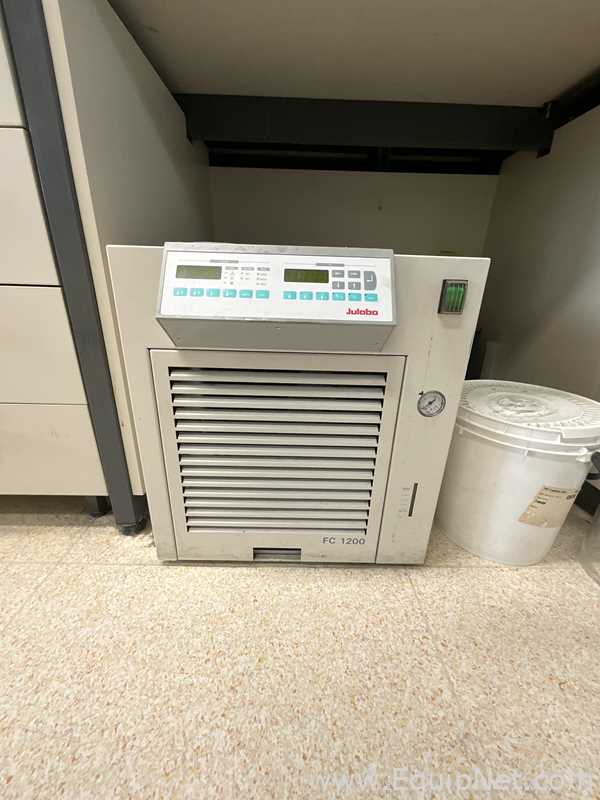Buchi Rotavapor R-300 Evaporator Condenser with Julabo FC1200 Chiller
