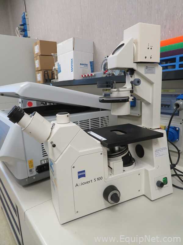 Zeiss Axiovert S100 Inverted Microscope