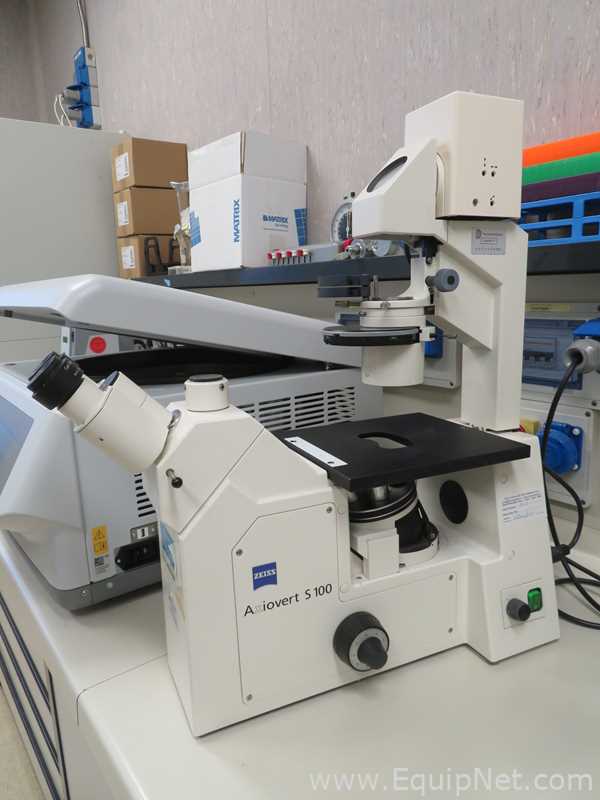 Zeiss Axiovert S100 Inverted Microscope