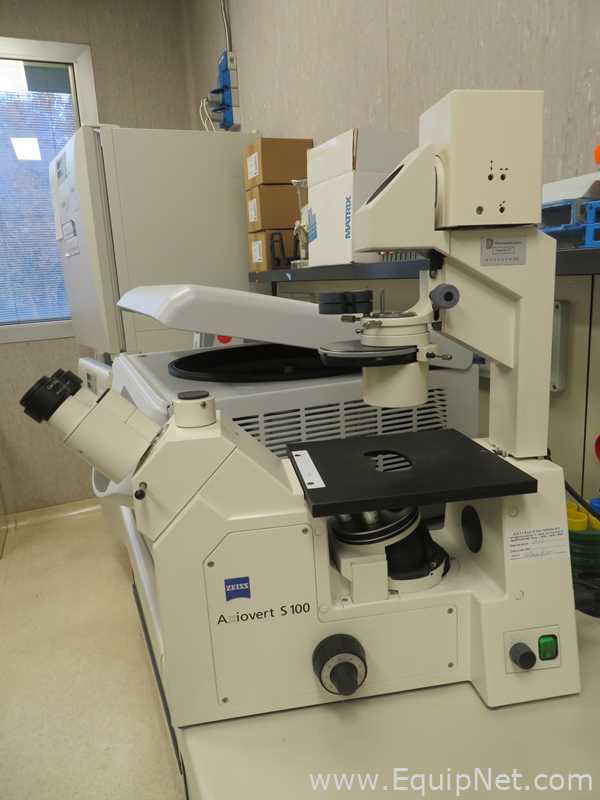 Zeiss Axiovert S100 Inverted Microscope