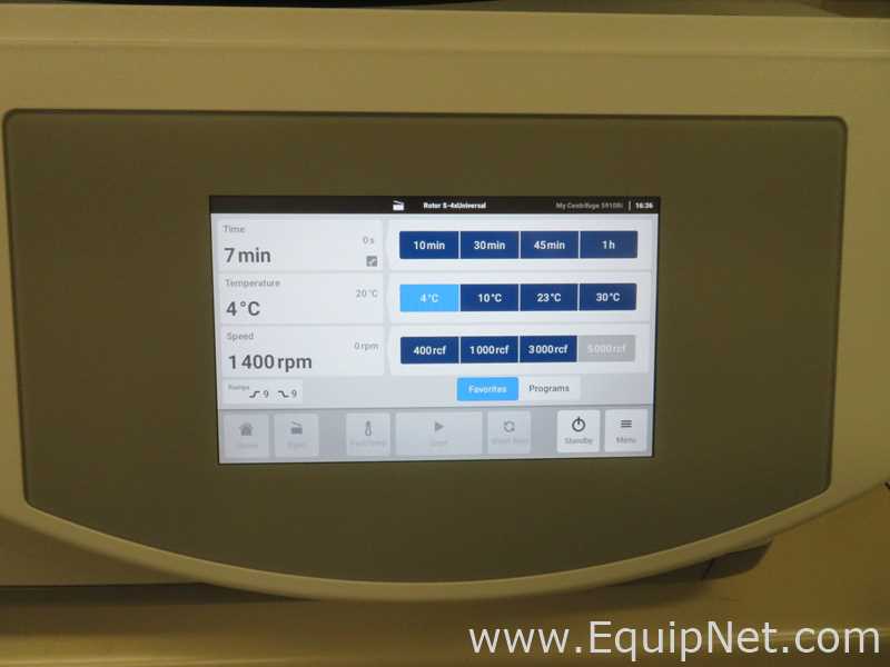 Eppendorf5910Ri Refrigerated Benchtop Centrifuge