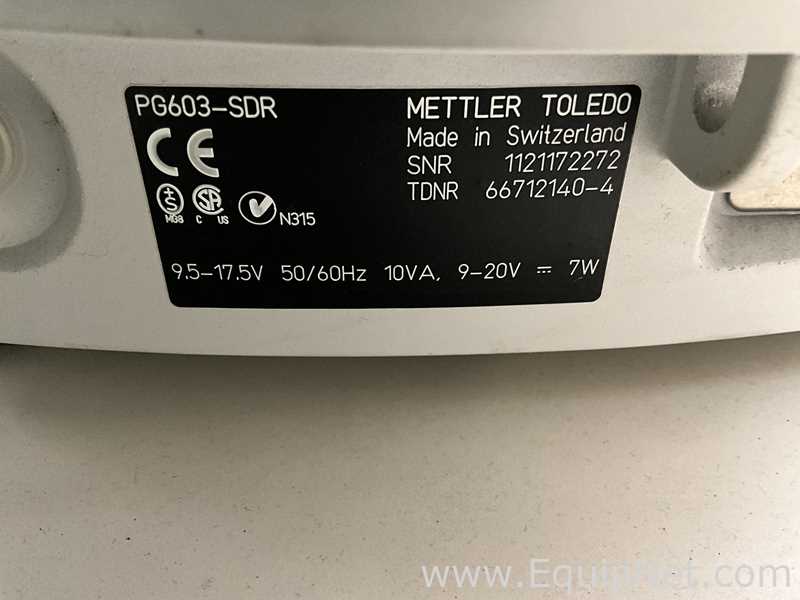 Báscula Mettler Toledo PG603-S
