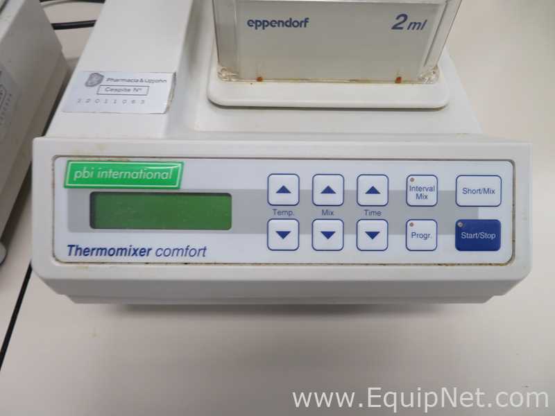 Lot of 2 Eppendorf ThermoMixer Lab Mixers
