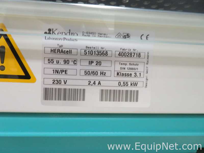 lote de  2 Incubadora Heraeus HERAcell
