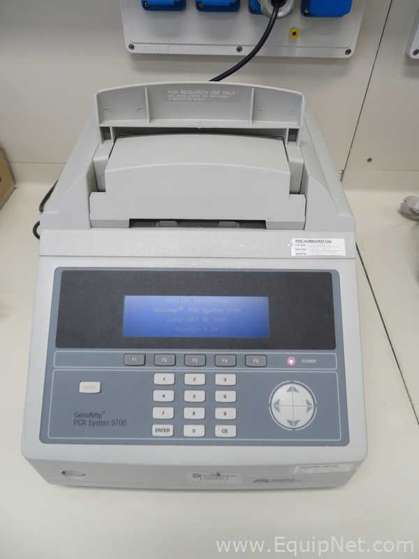 PCR y Termociclador Applied Biosystems Gene Amp 9700