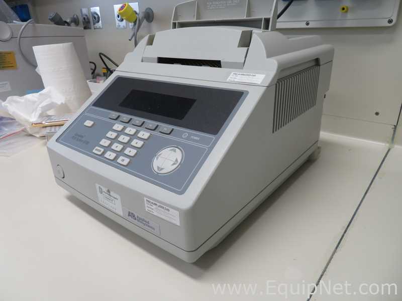 PCR y Termociclador Applied Biosystems Gene Amp 9700