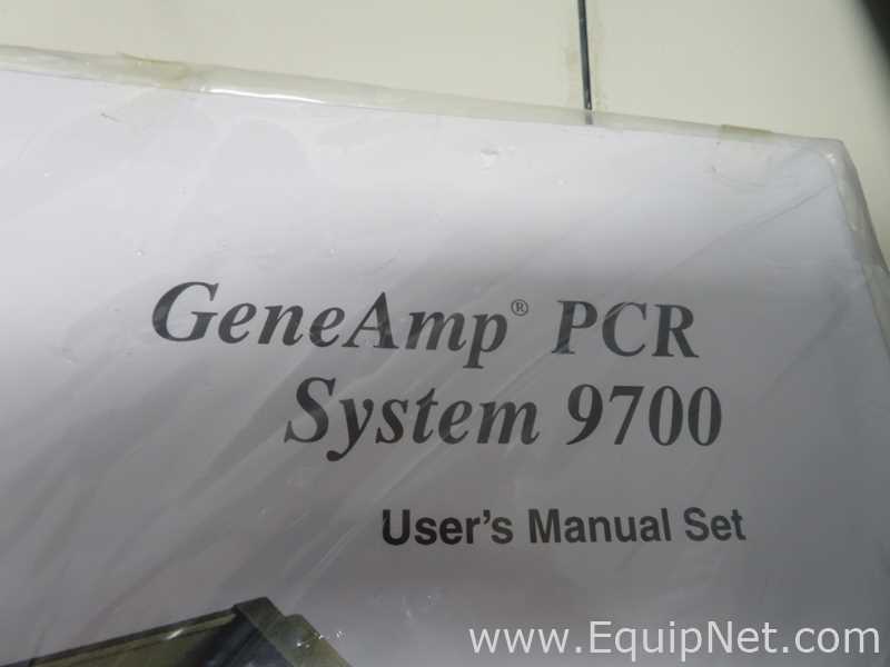 PCR y Termociclador Applied Biosystems Gene Amp 9700